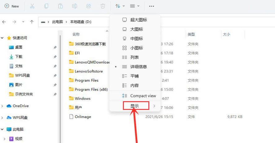 Windows11怎么查看隐藏项目,Windows11查看隐藏项目的方法插图1