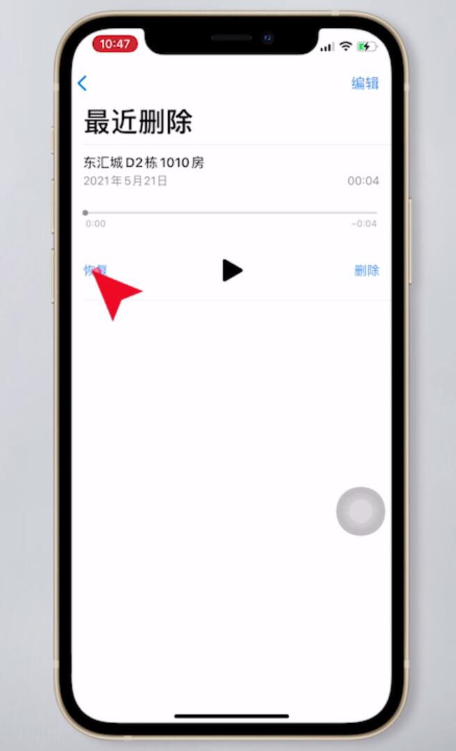 苹果录音彻底删除怎么恢复插图4