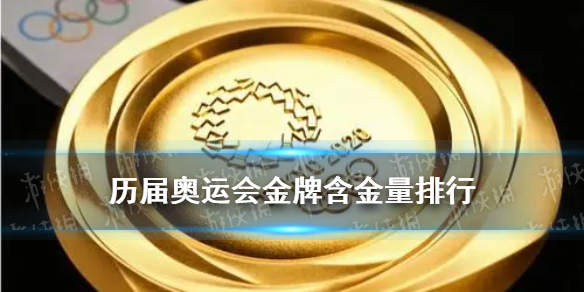 历届奥运会金牌含金量排行 历届奥运会金牌含金量最高的是