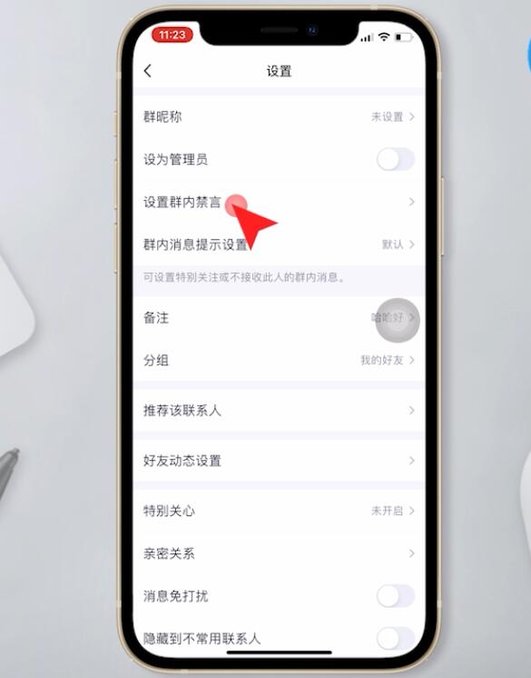 qq怎么禁言群成员单人插图6